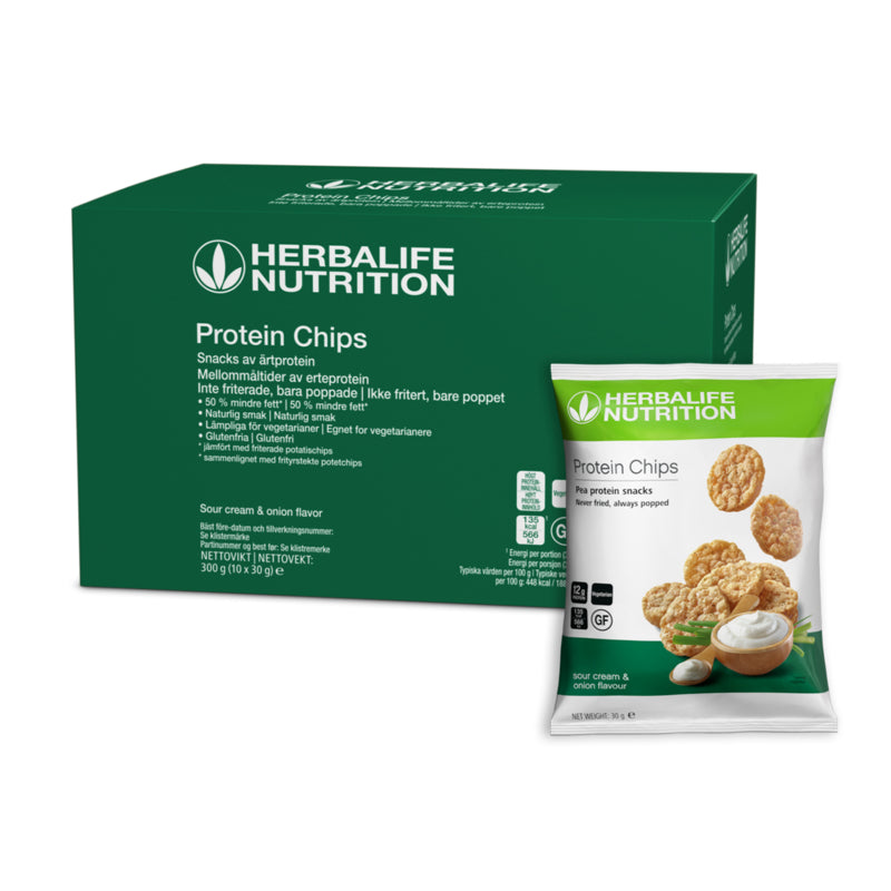 Proteinchips Sourcreme and Onion 10 pk