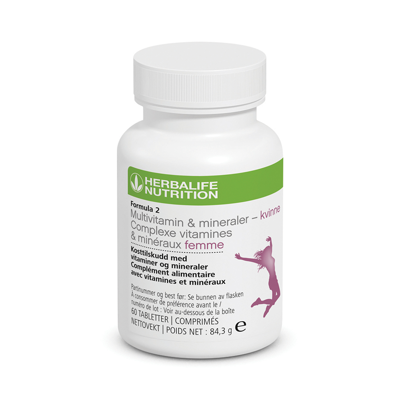 Formula 2 Multivitamin & Mineraler - Kvinne